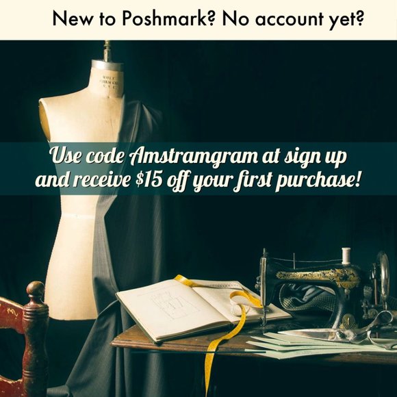 Join and use code Amstramgram at sign up to receive $15 off your 1st purchase! - Picture 1 of 3
